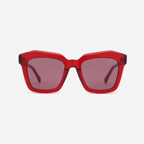 Bold Square Acetate Female Sunglasses 22A8026